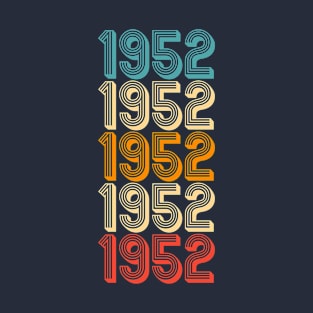 1952 vintage rainbow retro T-Shirt