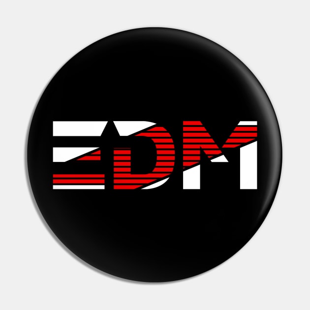 EDM Hardstyle Festival Dance Music Gift Pin by shirts.for.passions