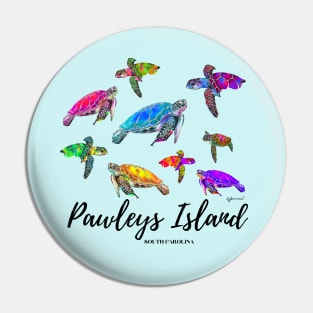 PI Sea Turtles Pin