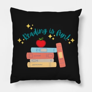 Reading is fun! Pillow