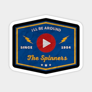 The Spinners // Play Button Magnet