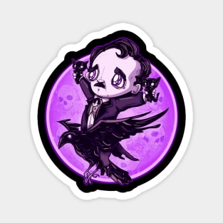 Poe Is Coming Magnet