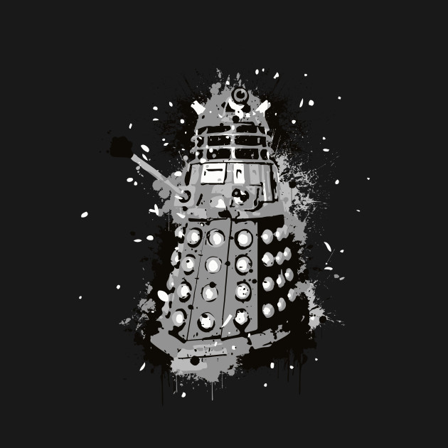 Disover Extermin-Ink!! - Dalek - T-Shirt