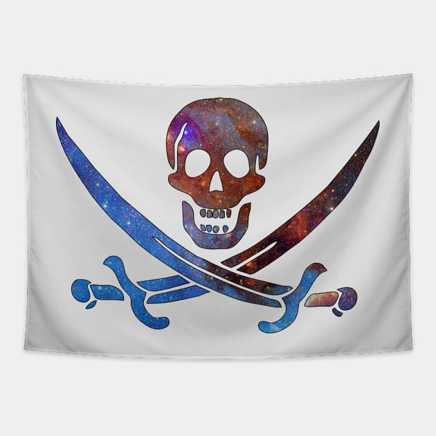 Space Pirate Tapestry by snknjak