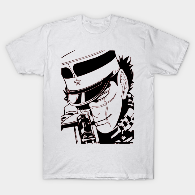 Golden Kamuy Sugimoto The Immortal Golden Kamuy T Shirt Teepublic Golden Kamuy Sugimoto The Immortal Golden Kamuy T Shirt Teepublic