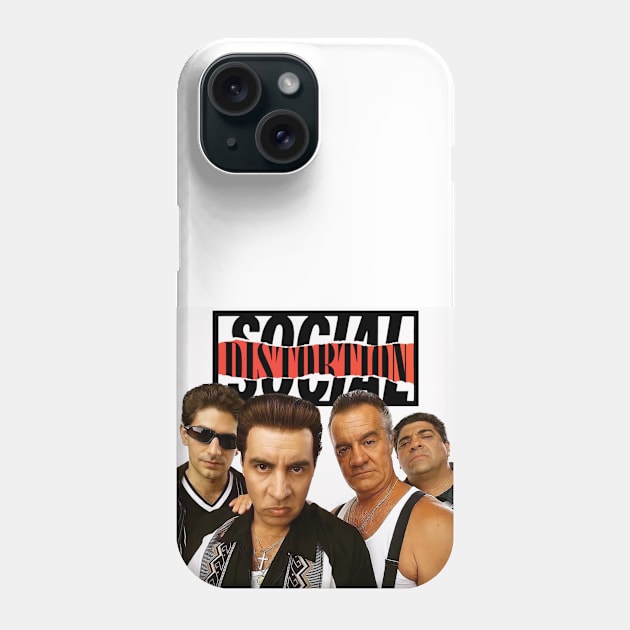 SOCIAL DISTORTION_ Phone Case by FOULPERALTA