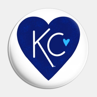 KC Love Navy & Blue Pin