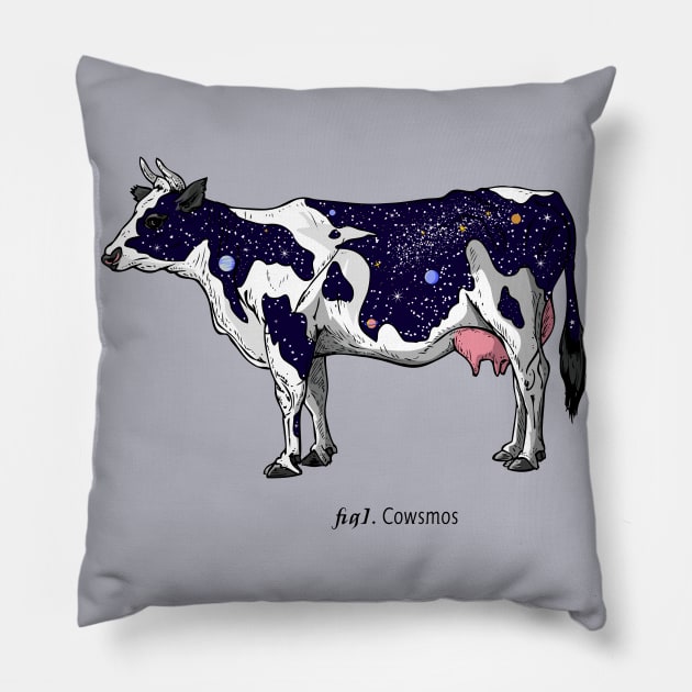 Cowsmos Pillow by Mistersheep