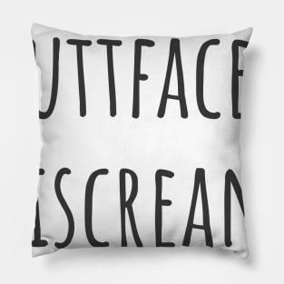 Buttfaced Miscreant Pillow