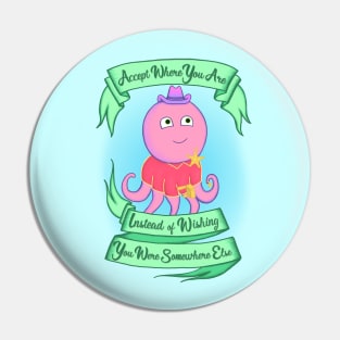 The Midnight Gospel Octopus Sheriff Pin