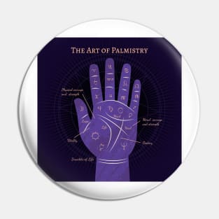 Palmistry Astrology Pin