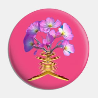 Flower pot art design Pin