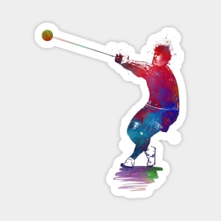 hammer throw #sport #hammerthrow Magnet