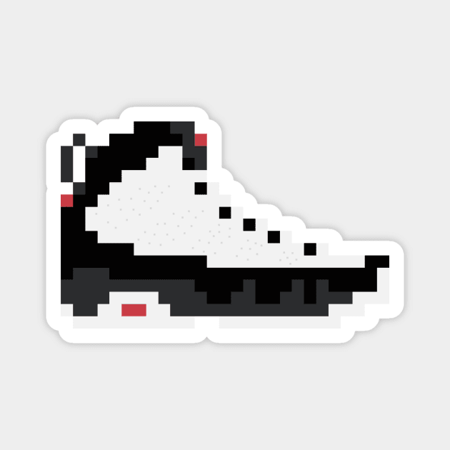 8-bit Jordan 9s Magnet by soujohn