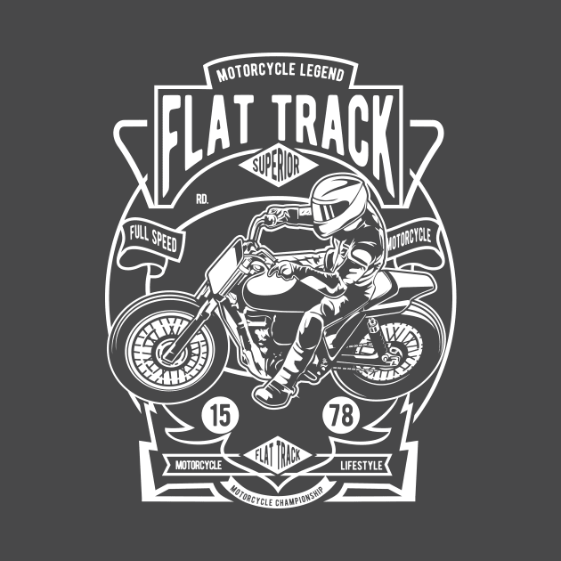 Flat Track Racer by Genuine Vintage