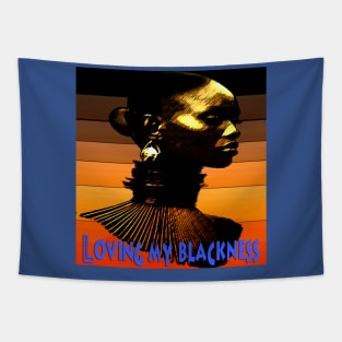 Loving My Blackness Tapestry