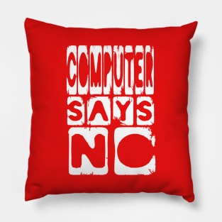 Funny Computer humor slogan Pillow