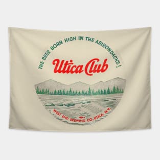 Utica Club --- Vintage Beer Lover Gift Tapestry