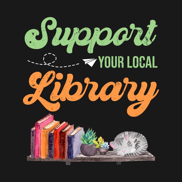 support you local library by torifd1rosie