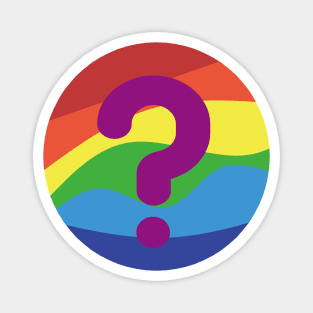 Question Rainbow Magnet