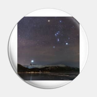 Sirius rising with Orion (C023/2374) Pin