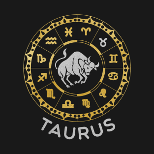 Taurus Zodiac Circle T-Shirt