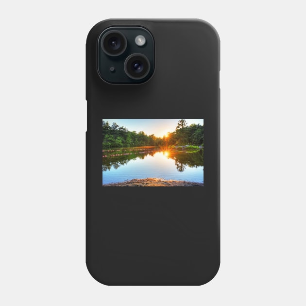 Saugus MA Breakheart Reservation Sunset Phone Case by WayneOxfordPh