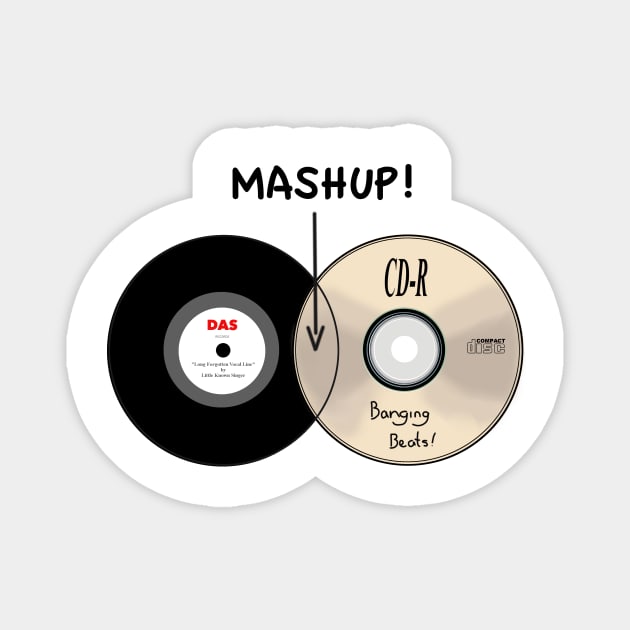 Venn Diagram of a MashUp! Magnet by DavidASmith