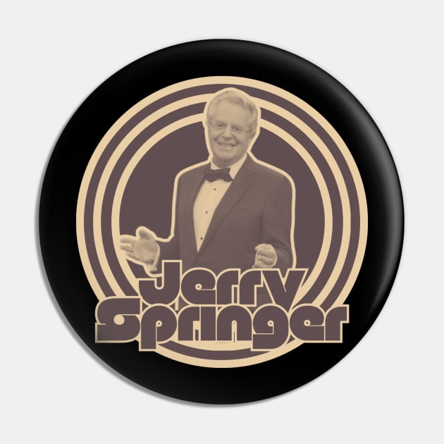 Jerry springer 🔹🔹🔹vintage Pin by MarketDino