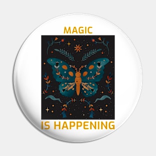 Magic is Happening Growth Butterfly Pin