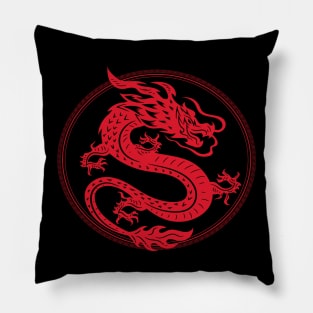 Chinese Dragon Pillow