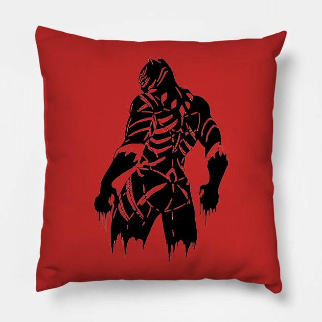 Black Panther Bright Pillow by OtakuPapercraft