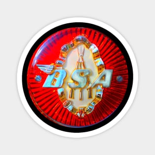 Vintage BSA Motorcycle Tank Badge Magnet