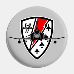 F-4 Phantom II (Small logo) Pin