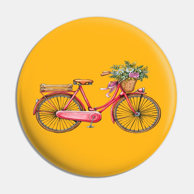 Bicycle Pin by Mako Design 