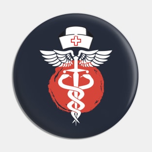 Murse - Male nurse - Heroes Pin
