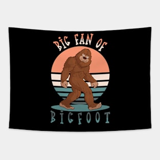 Big Fan Of Bigfoot Tapestry