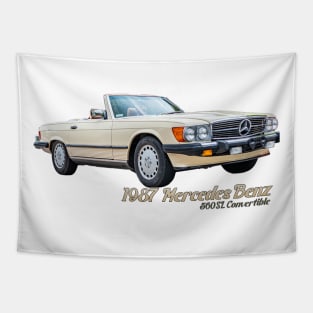 1987 Mercedes Benz 560SL Convertible Tapestry