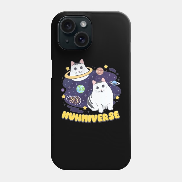 Huhniverse Phone Case by The Official Huh Cat Store