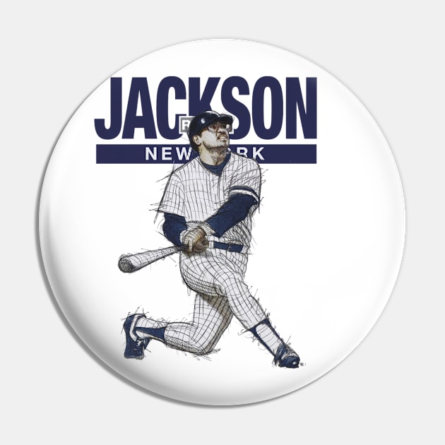 Reggie Jackson New York Mr. October Pin by danlintonpro