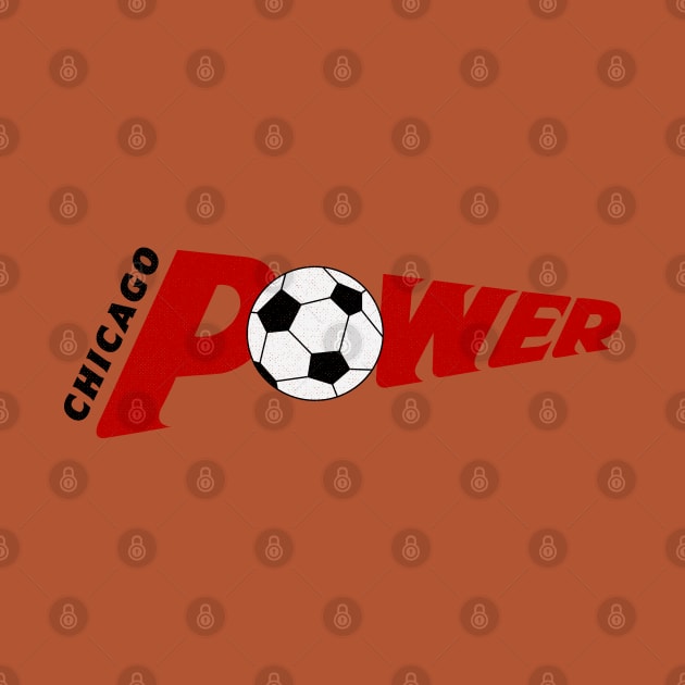 Defunct Chicago Power NPSL Soccer 1990 by LocalZonly