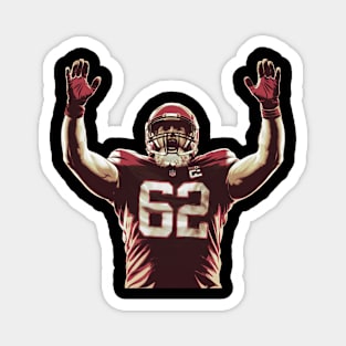 Go chiefs kelce Magnet