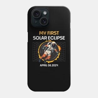 Total  Solar Eclipse 2024 Totality April 8 Phone Case