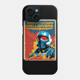 JOIN THE FIGHT - HELLDIVERS Phone Case