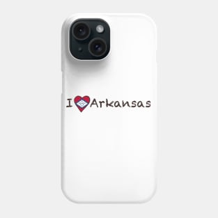 I Love Arkansas Phone Case