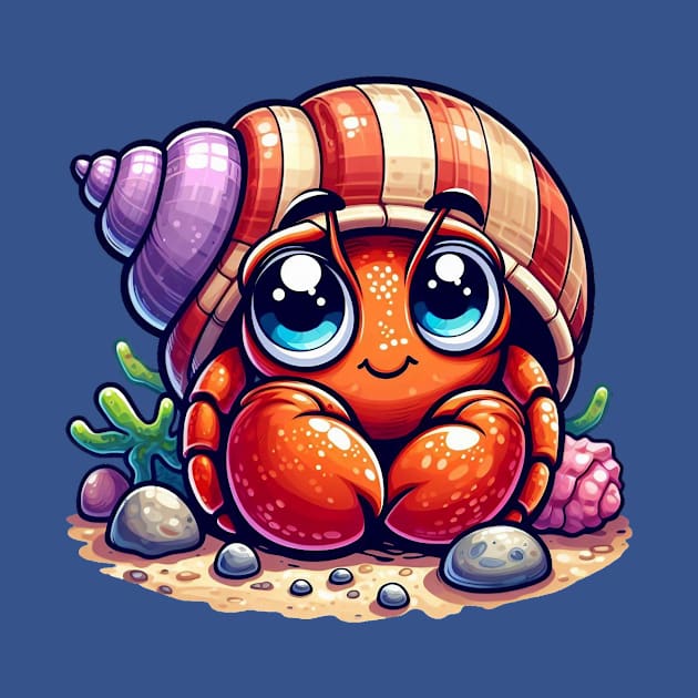 Cute Hermit Crab by Dmytro