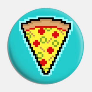 Pixel Pizza Pin