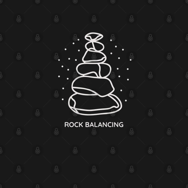 STONE ROCK BALANCING by ThesePrints