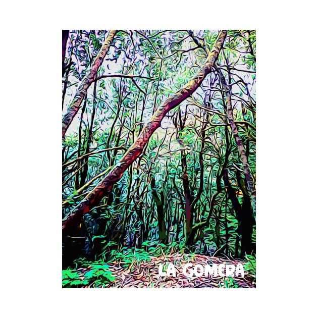 La Gomera forest trees Laurisilva Jurassic Park by lagomeratravel