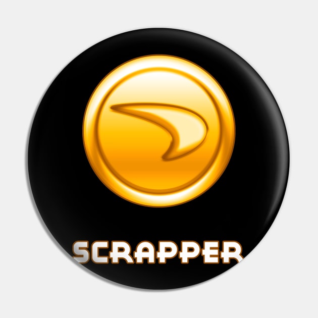 City of Heroes - Scrapper Pin by Kaiserin